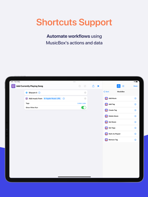 MusicBox稍后保存音乐