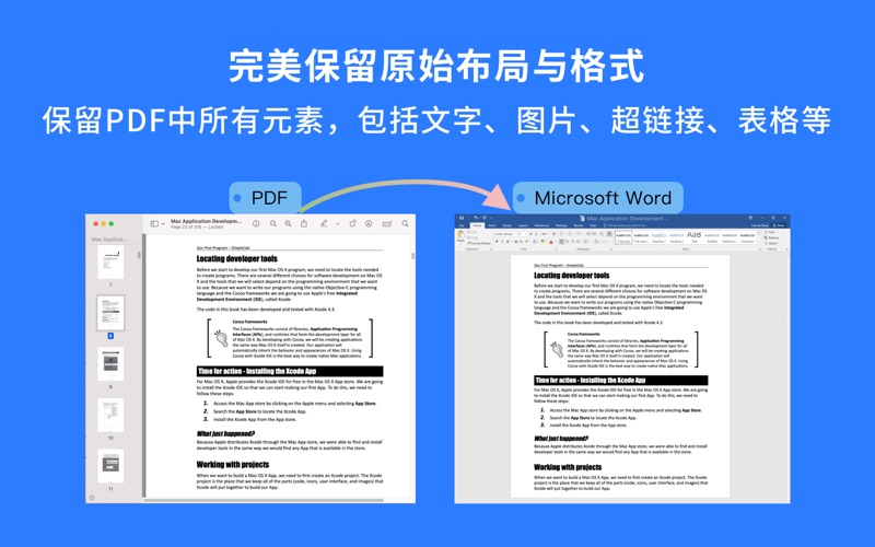 PDF转Word转换器专家极速批量WPS金山PDF格式转换