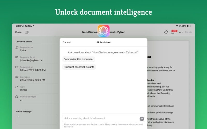 电子签名应用_ZohoSign