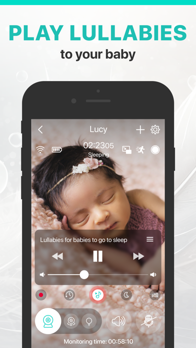 婴儿监控器Annie保姆摄像机