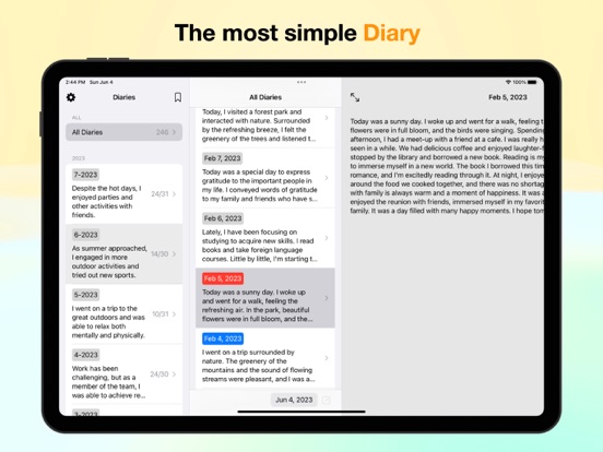 Dayji_简单的日记应用程序可按月查看