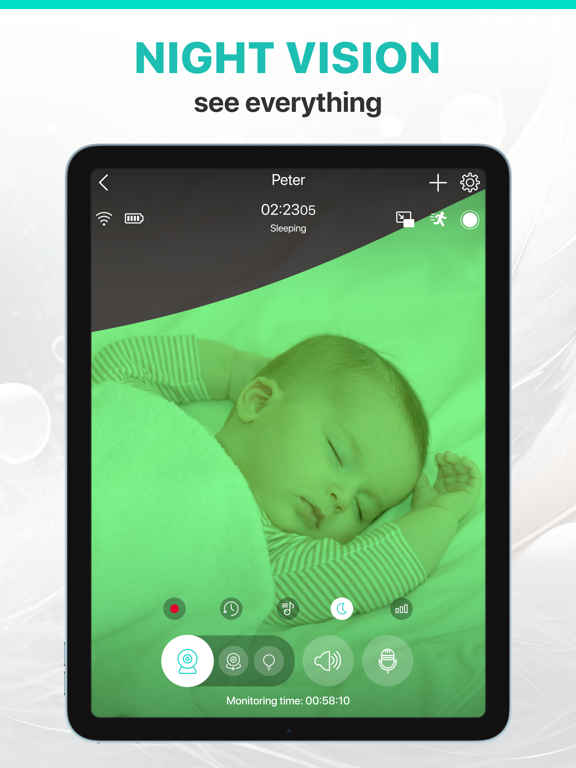 婴儿监控器Annie保姆摄像机