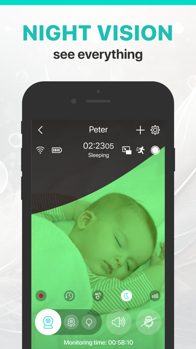 婴儿监控器Annie保姆摄像机