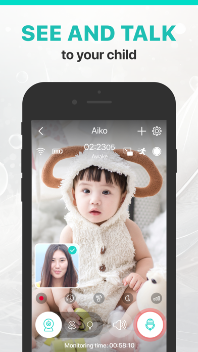 婴儿监控器Annie保姆摄像机