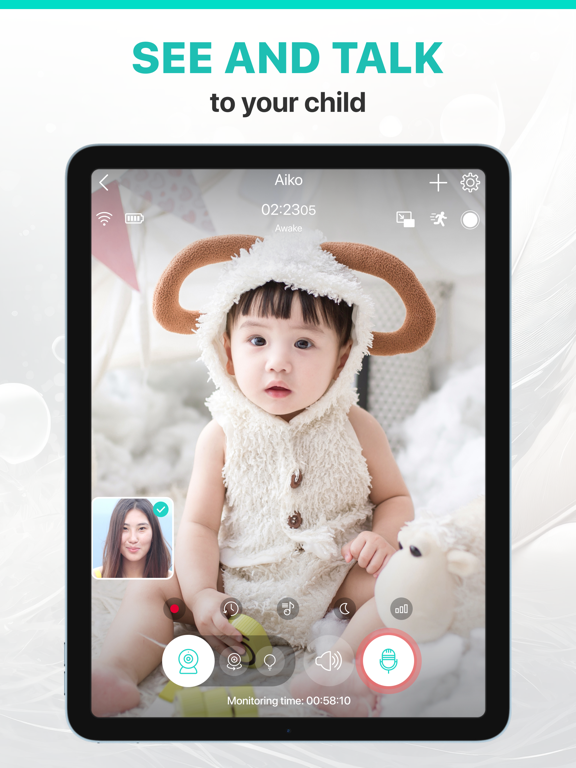 婴儿监控器Annie保姆摄像机