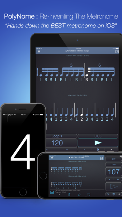 节拍器PolyNome终极节拍器