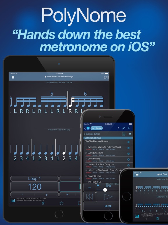 节拍器PolyNome终极节拍器