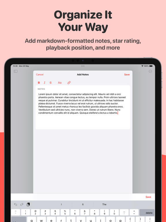 播放保存视频稍后观看