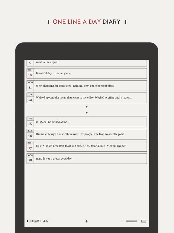 DayGram_每日一行日记
