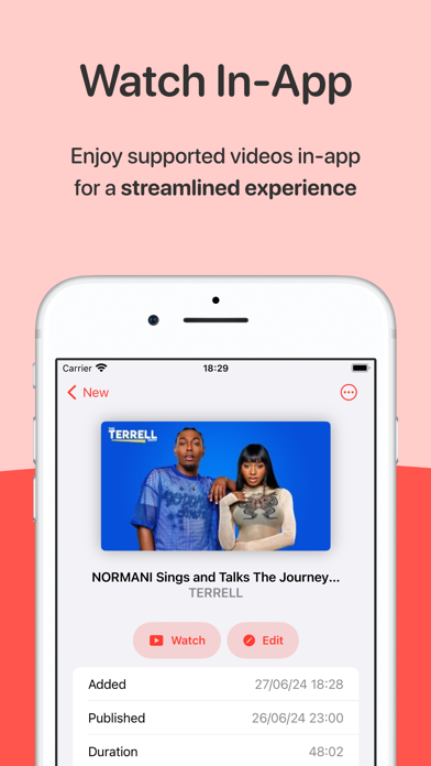 播放保存视频稍后观看