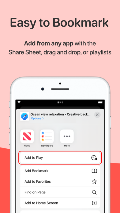 播放保存视频稍后观看