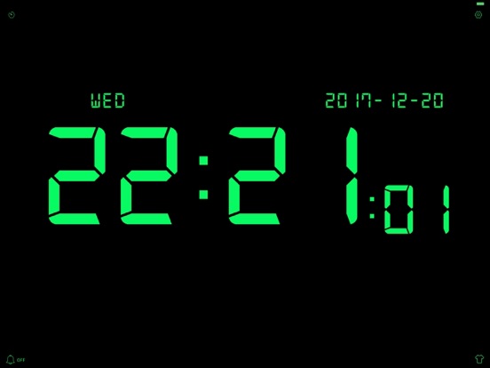 待机数字时钟_电子表桌面全屏显示时间秒灵动岛锁屏小组件