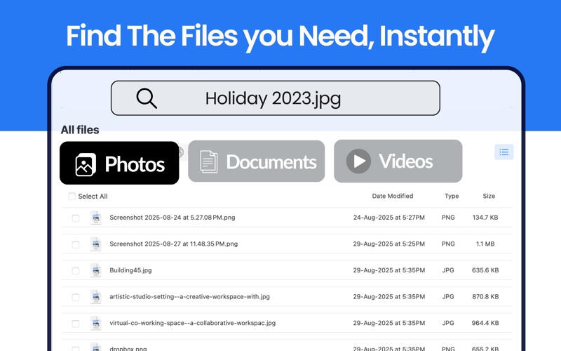 QuickAccesstoDropboxFiles