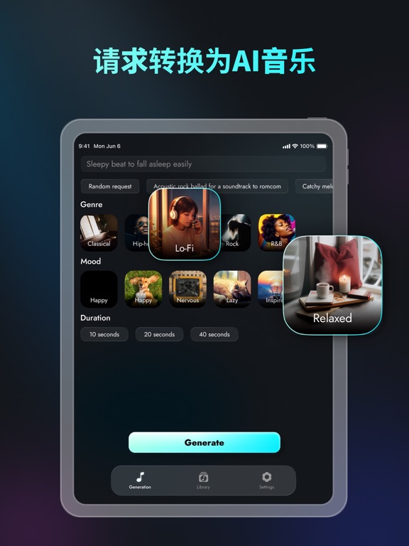 AI音乐生成器_按流派创作任何音乐