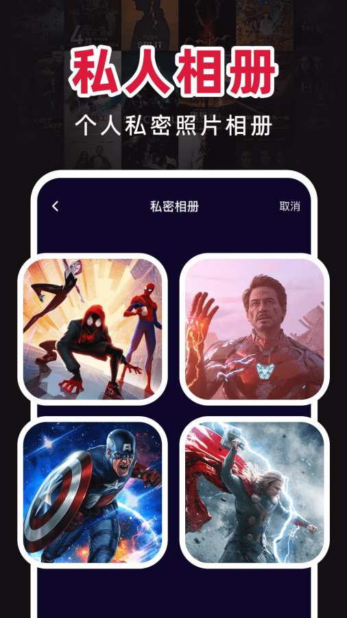 免费大片隐私播放器