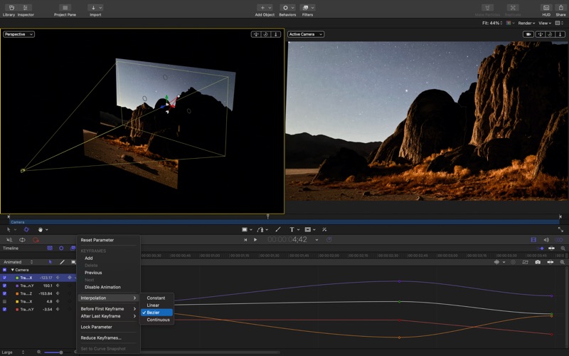 Motion创建动态效果